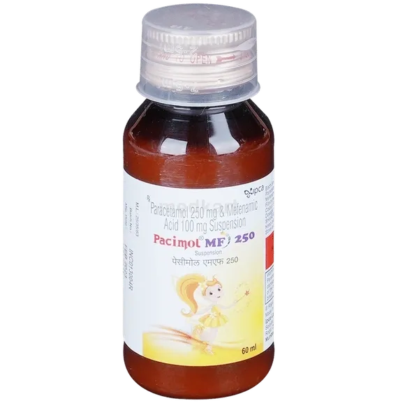 pacimol ds oral suspension 60 ml